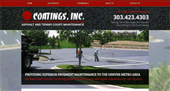 Desktop Screenshot of coatingsinc.net